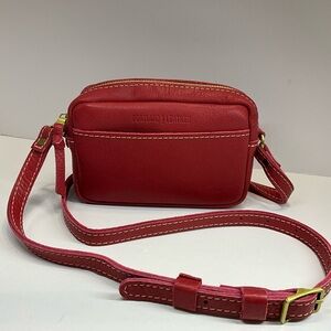 Portland Leather Goods Small Camera Bag Purse in Sugar-NEW